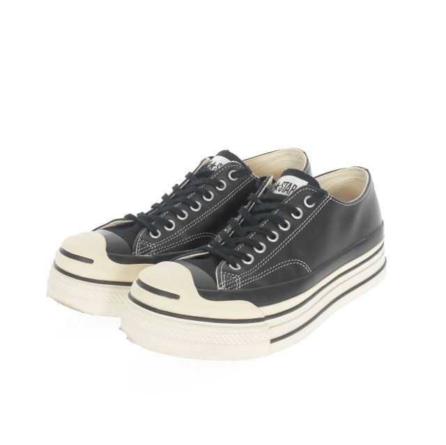 ダブレット doublet ALLSTAR × JACK PARCELL HYBRID SNEAKER スニーカー 靴 US7.5 26cm ブラック 黒  24SS58FT58