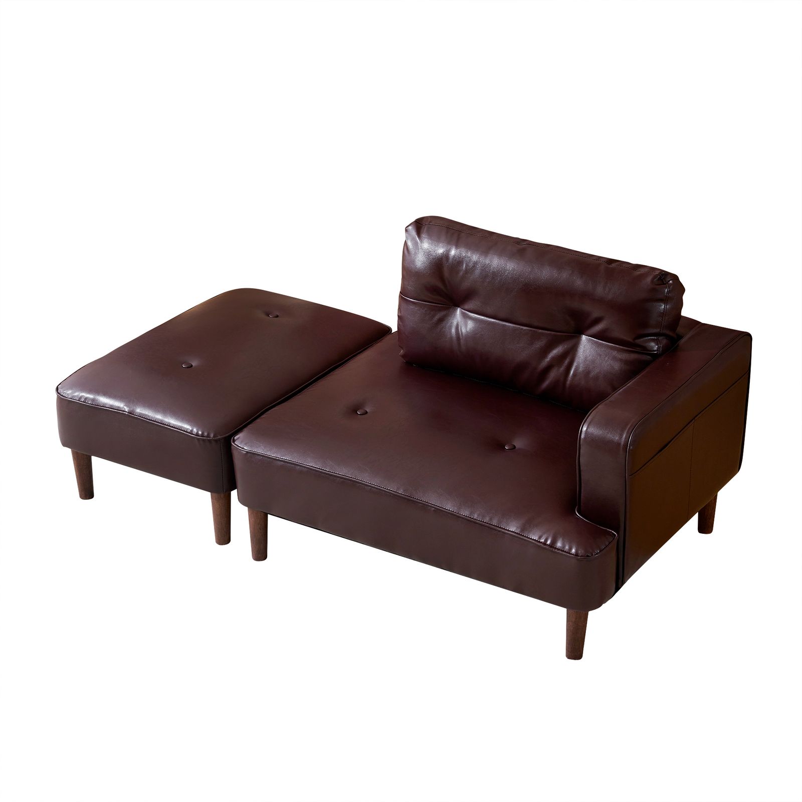 数量 2 3人掛けソファー Ｌ字ソファー ソファ ソファベッド PUレザー カウチ 自由レイアウト ダイニングソファー オットマン コーナーソファー おしゃれ カウチソファ 5 WAY 左右に使える