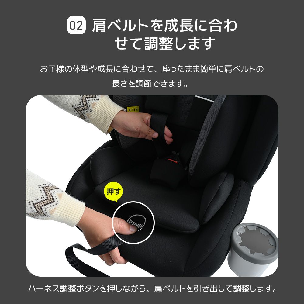 チャイルドシート ISOFIX