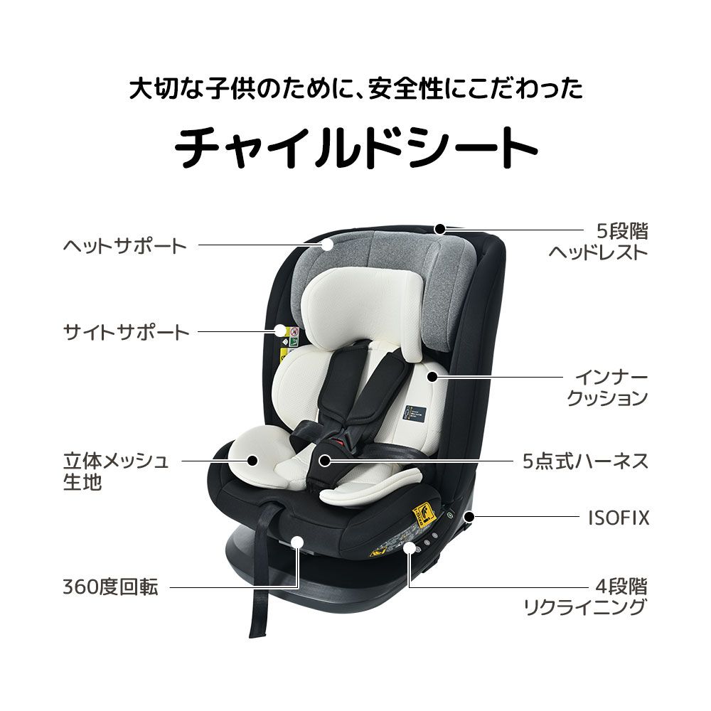 新生児 ISOFIX