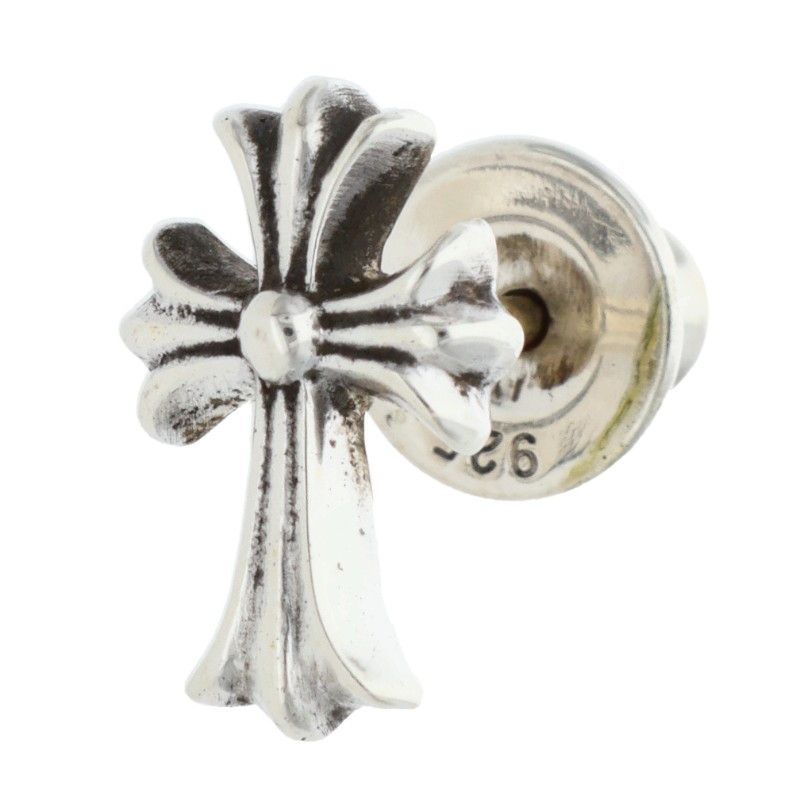 クロムハーツ CH CRSS 2 FAT/CHクロスファットスタッド シルバーピアス