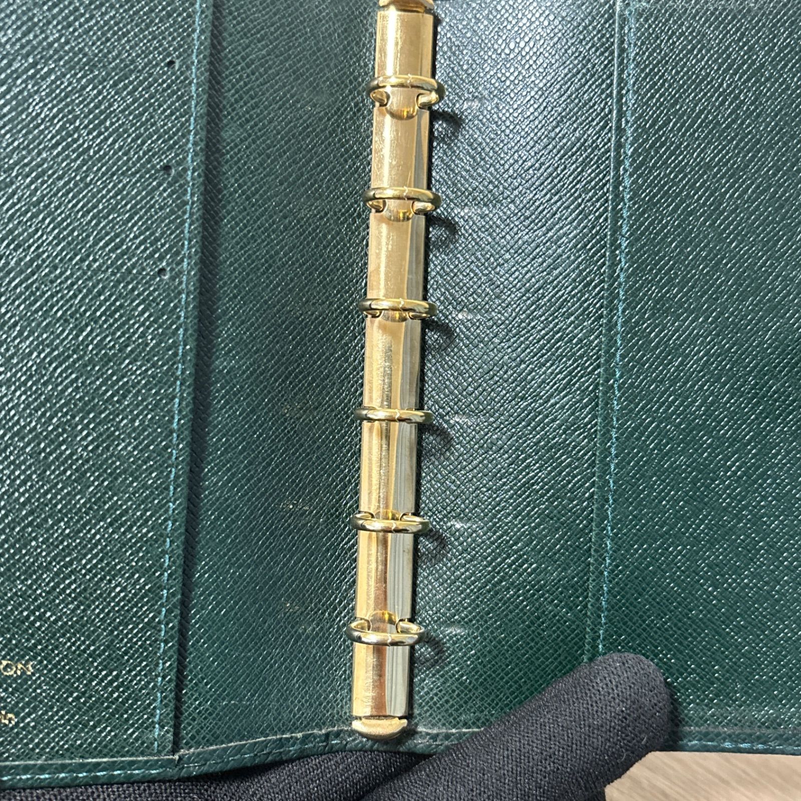 LOUIS VUITTON ルイヴィトン タイガ 手帳カバー グリーン - メルカリ