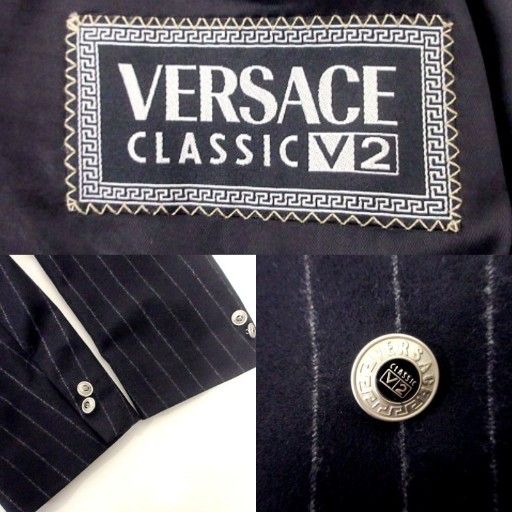 ヴェルサーチクラシック ヴェルサーチェ VERSACE CLASSIC V2 美品