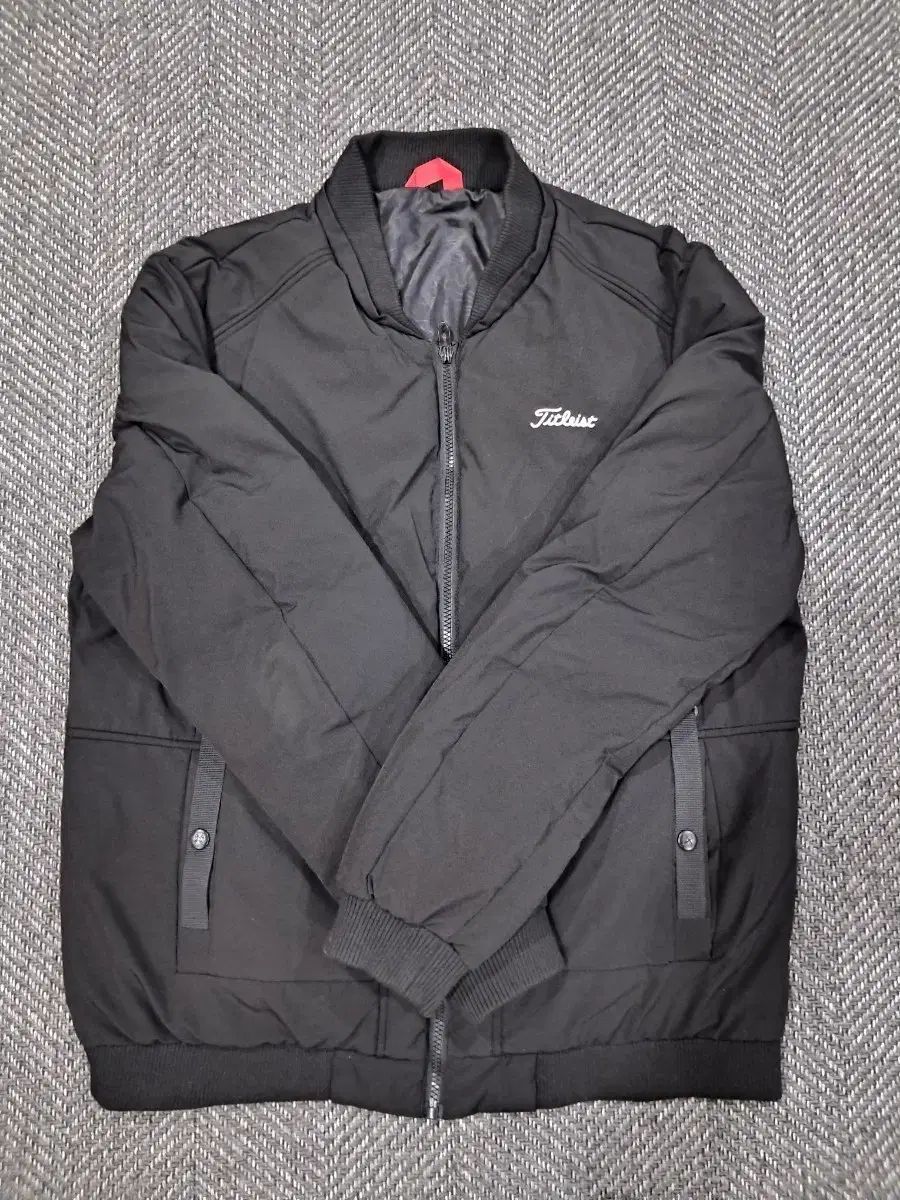 メンズ105 タイトリスト ブラック ダウン ジャケット