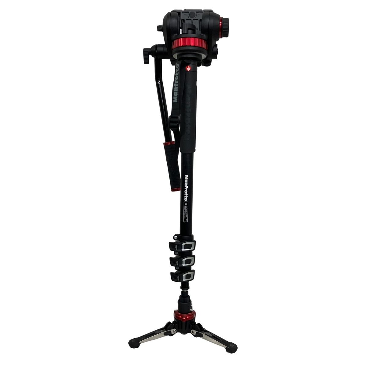 マンフロット 一脚 ビデオ雲台セット