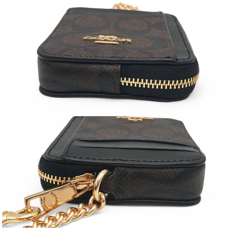 美品 COACH コーチ カードケース コインケース パスケース