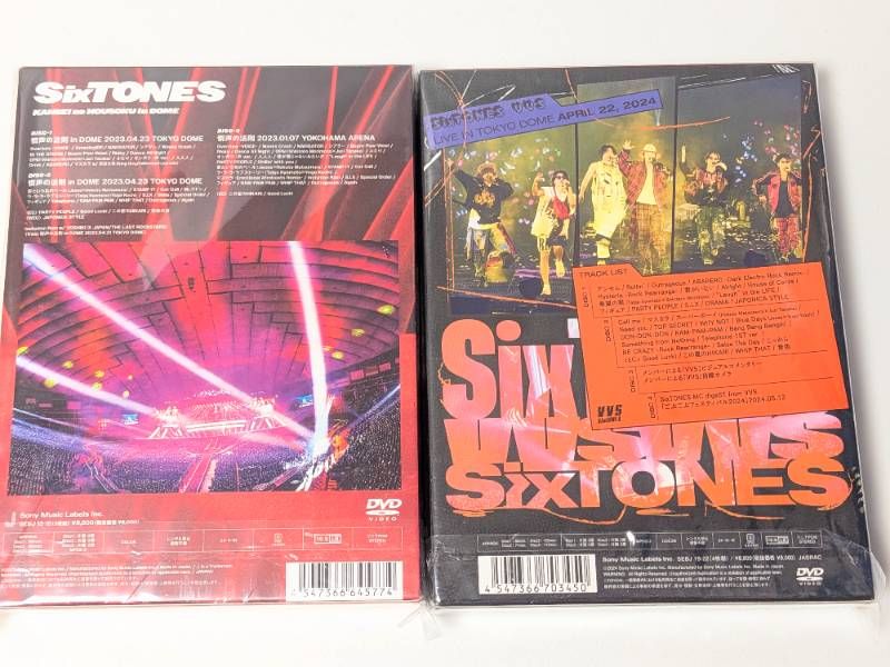 SixTONES/慣声の法則(初回盤DVD) - 中古品 同梱可】 SixTONES DVD 慣声