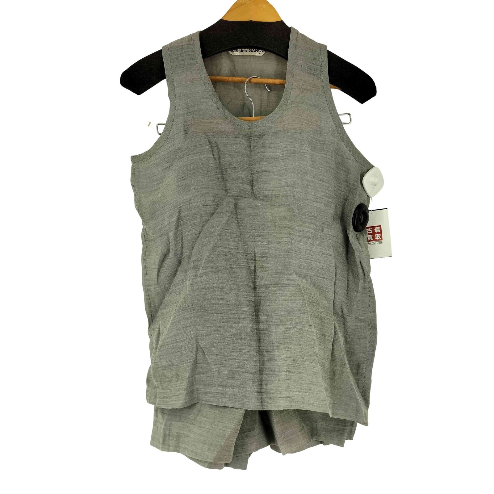 コムデギャルソン COMME des GARCONS 90 AW リネンナイロン ショーツセットアップ レディース M