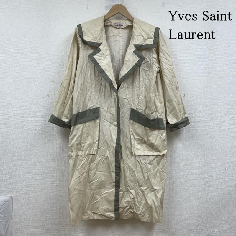 イヴサンローラン ヴィンテージ トレンチ コート ジャケット ブルゾン