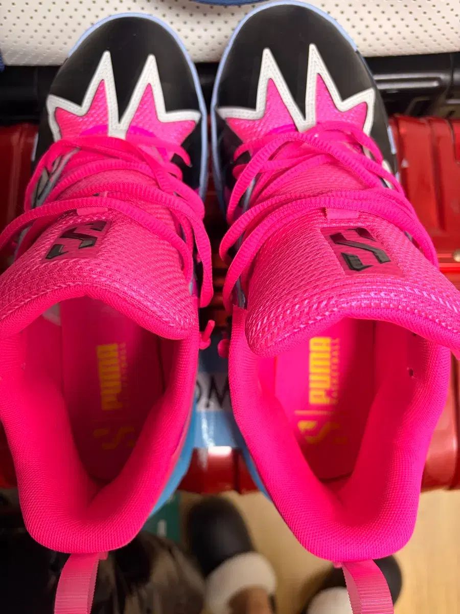 プーマ MB 03 ピンク バスケシューズ