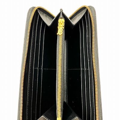 バーバリー BURBERRY エルモア ラウンド レザー ウォレット ELMORE