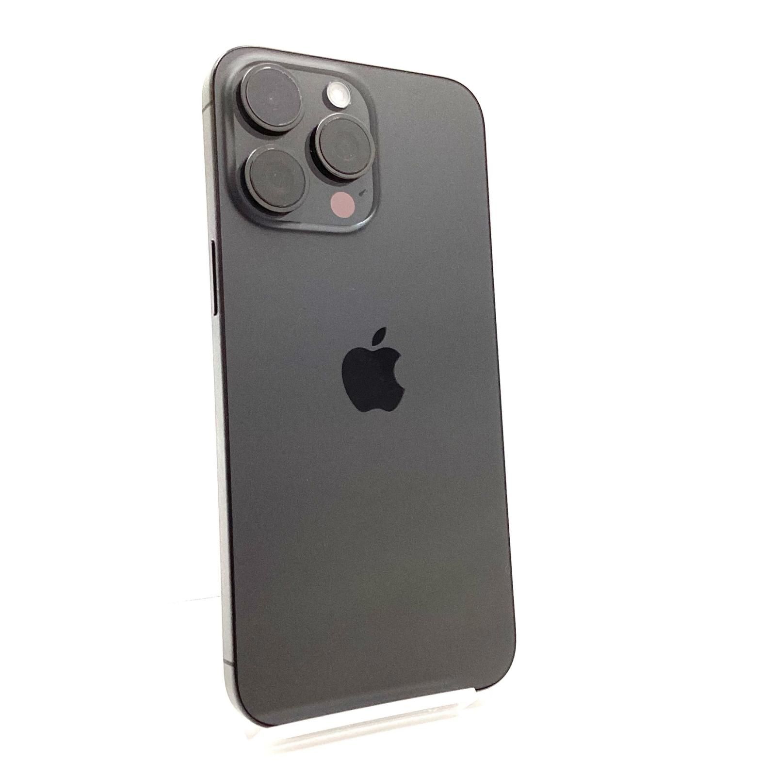 iPhone 15 Pro Max 256GB ブラックチタニウム SIMフリー 白ロム 超美品 