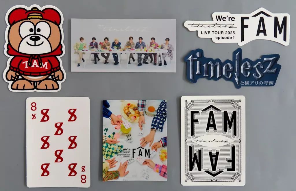 中古】シール・ステッカー timelesz ステッカーセット(7種入り) 「We