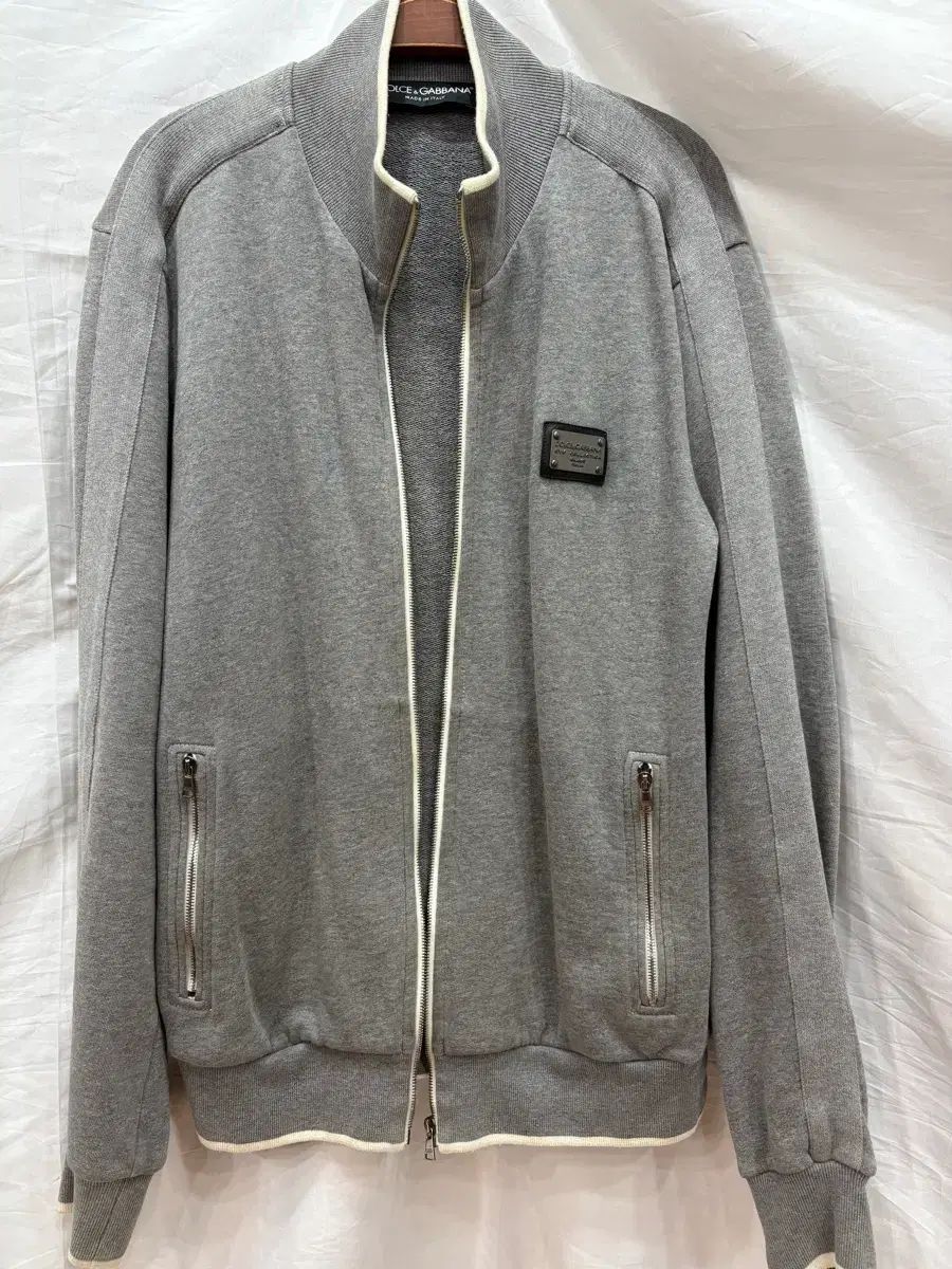 Dolce&Gabbana ドルチェ＆ガッバーナ グレー ジップアップ ジャケット