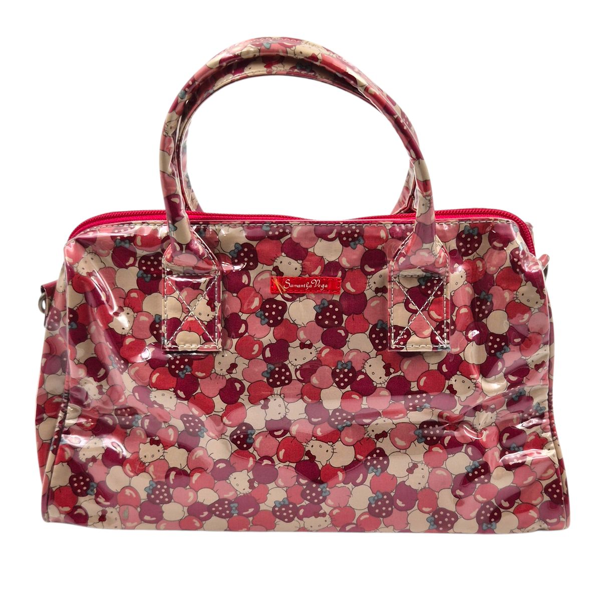 サマンサベガ x ハローキティ pvc いちご りんご 3 way バッグ