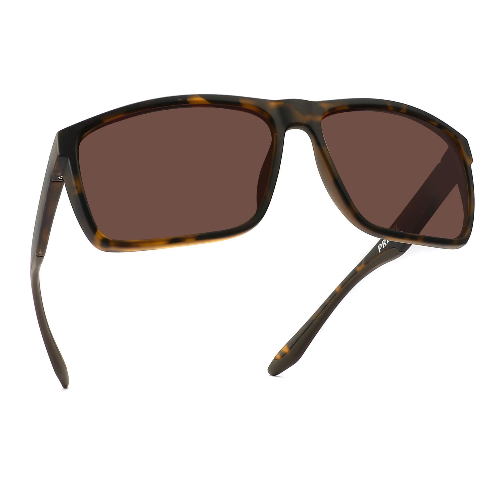 PRIVEL XXL サイズ 特大 159 mm スポーツ偏光サングラス ビッグワイドヘッド メンズ TR 90 アウトドア サイクリング ランニング 釣り ゴム製べっ甲 偏光ブラウン Extra Large Fit