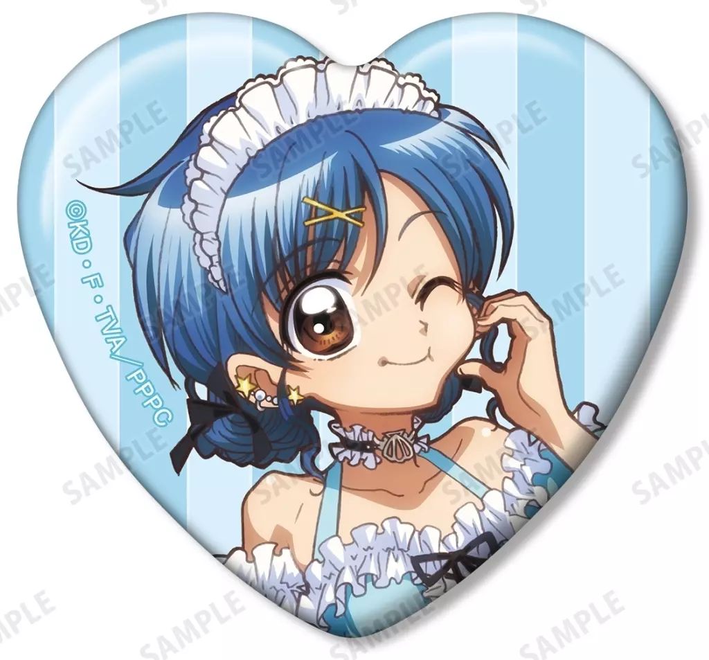 中古】バッジ・ビンズ A.宝生波音 「ぴちぴちピッチ 描き下ろし メイド