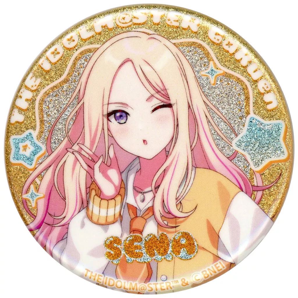 中古】バッジ・ピンズ 十王星南 グリッター缶バッジ 「DMMスクラッチ