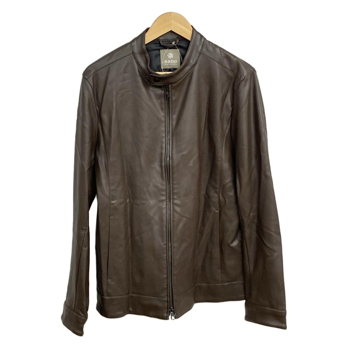nano universe(ナノユニバース) ライダースジャケット サイズL メンズ
