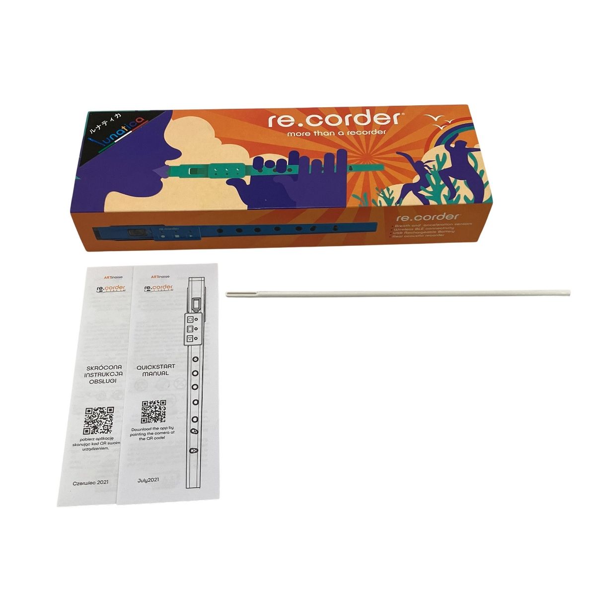 ARTinoise re corder 電子リコーダー ルナティカ 電子楽器