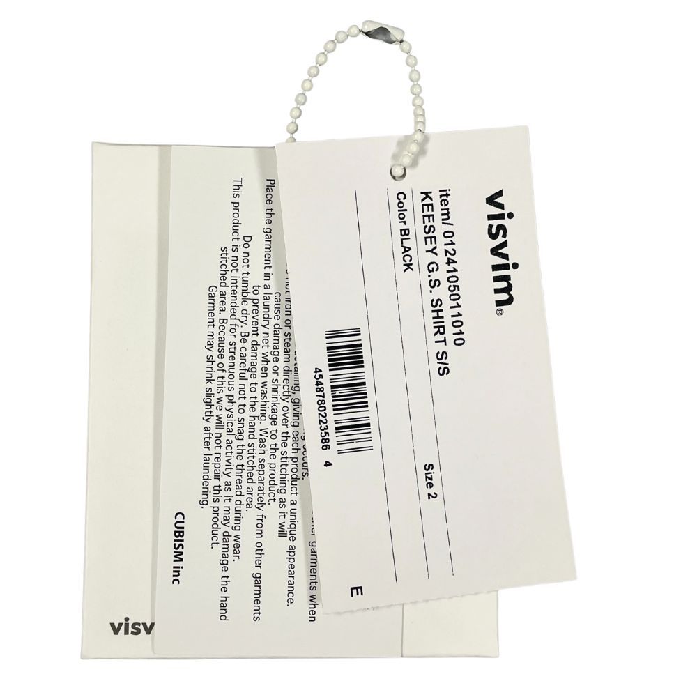 VISVIM ビズビム 品番 0124105011010 KEESEY G.S. SHIRT S/S シルク