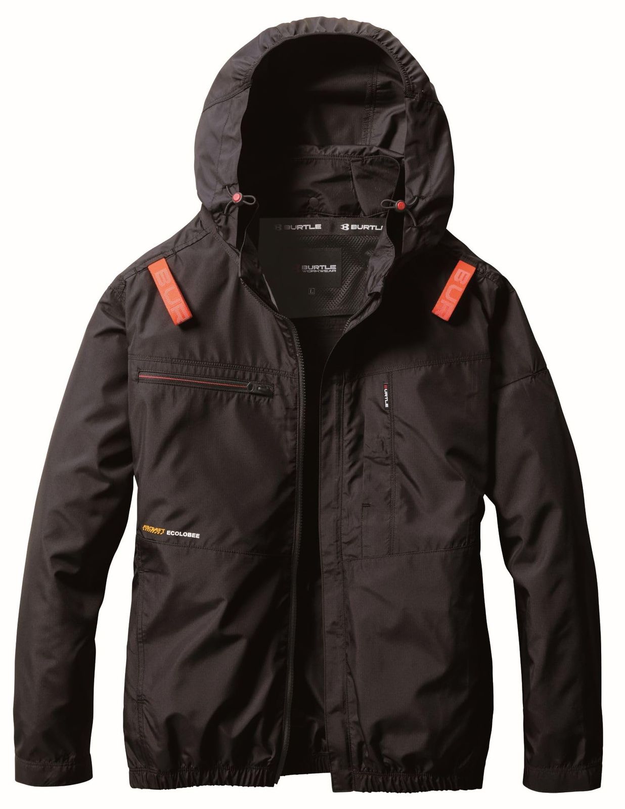 BURTLE バートル エアークラフトブルゾン ユニセックス 春夏用 ブラック AC 2051 35 XL