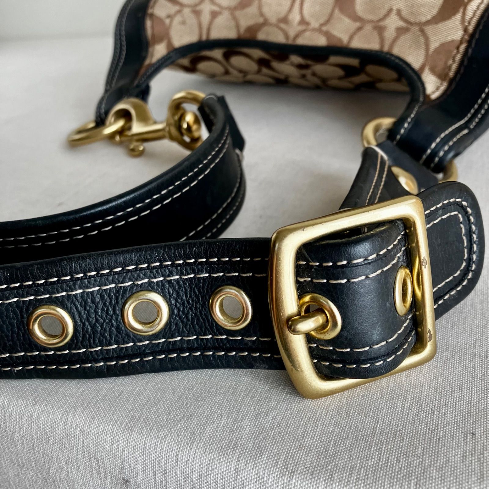Rare Coach 65th Limited Edition y2k Signature Legacy Turnlock Bag 