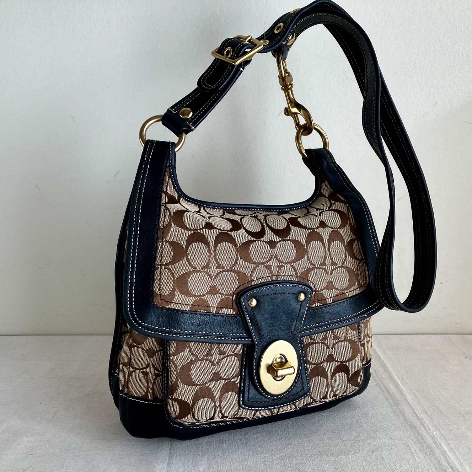 Rare COACH 65th Ltd Ed Y2K Kisslock Bag