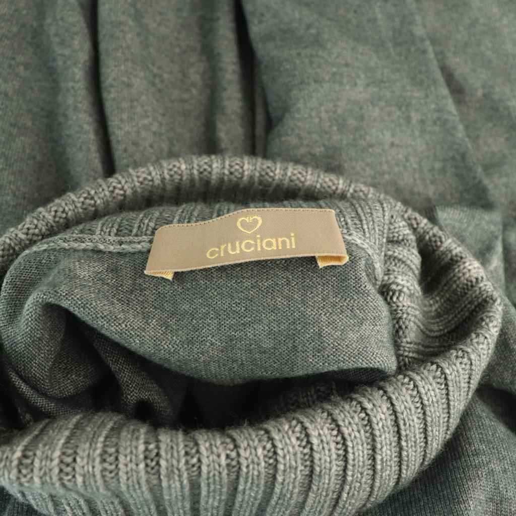 クルチアーニ cruciani タートルネック セーター ニット 44 グレー