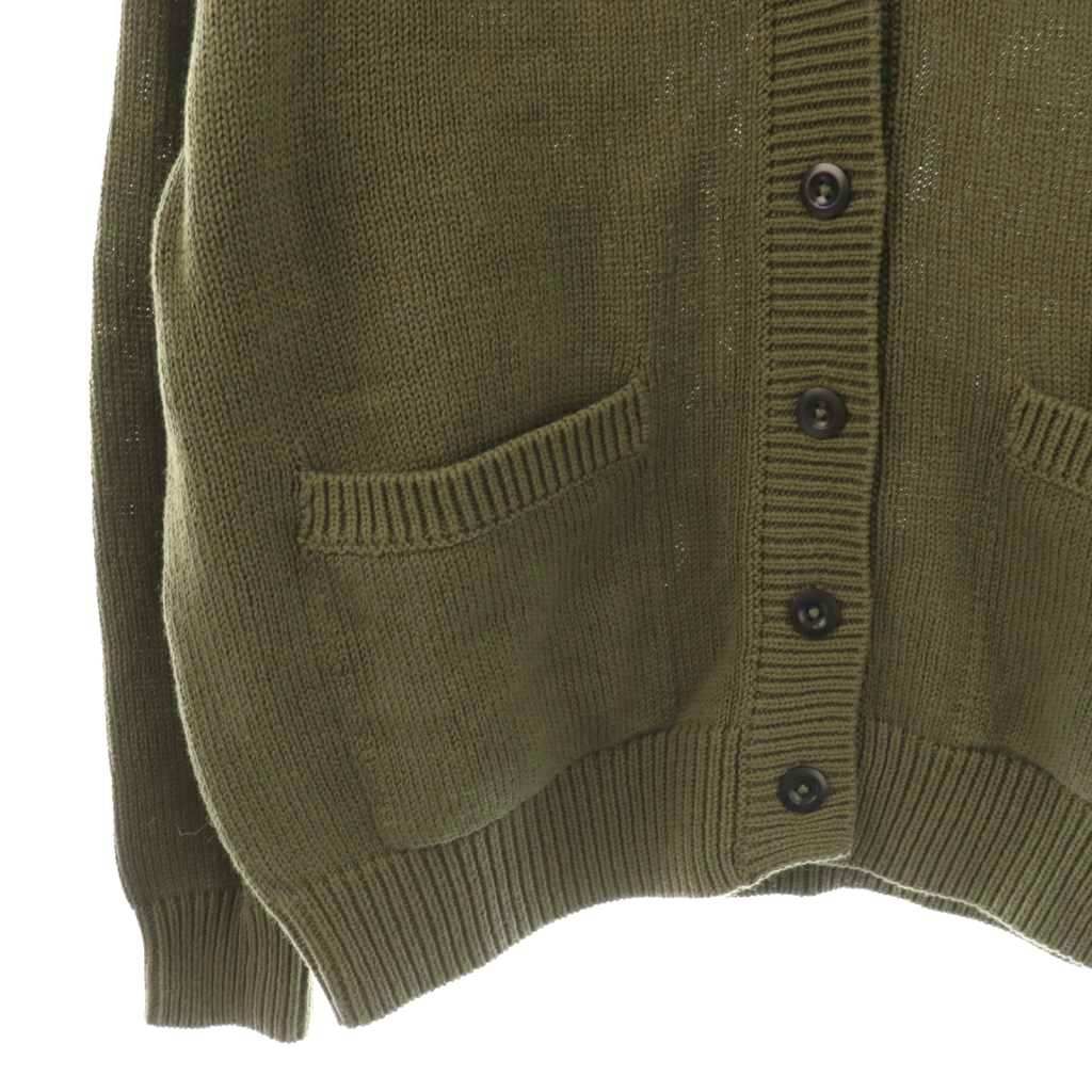 マーガレットハウエル MHL. ニットカーディガン コットン Vネック 2