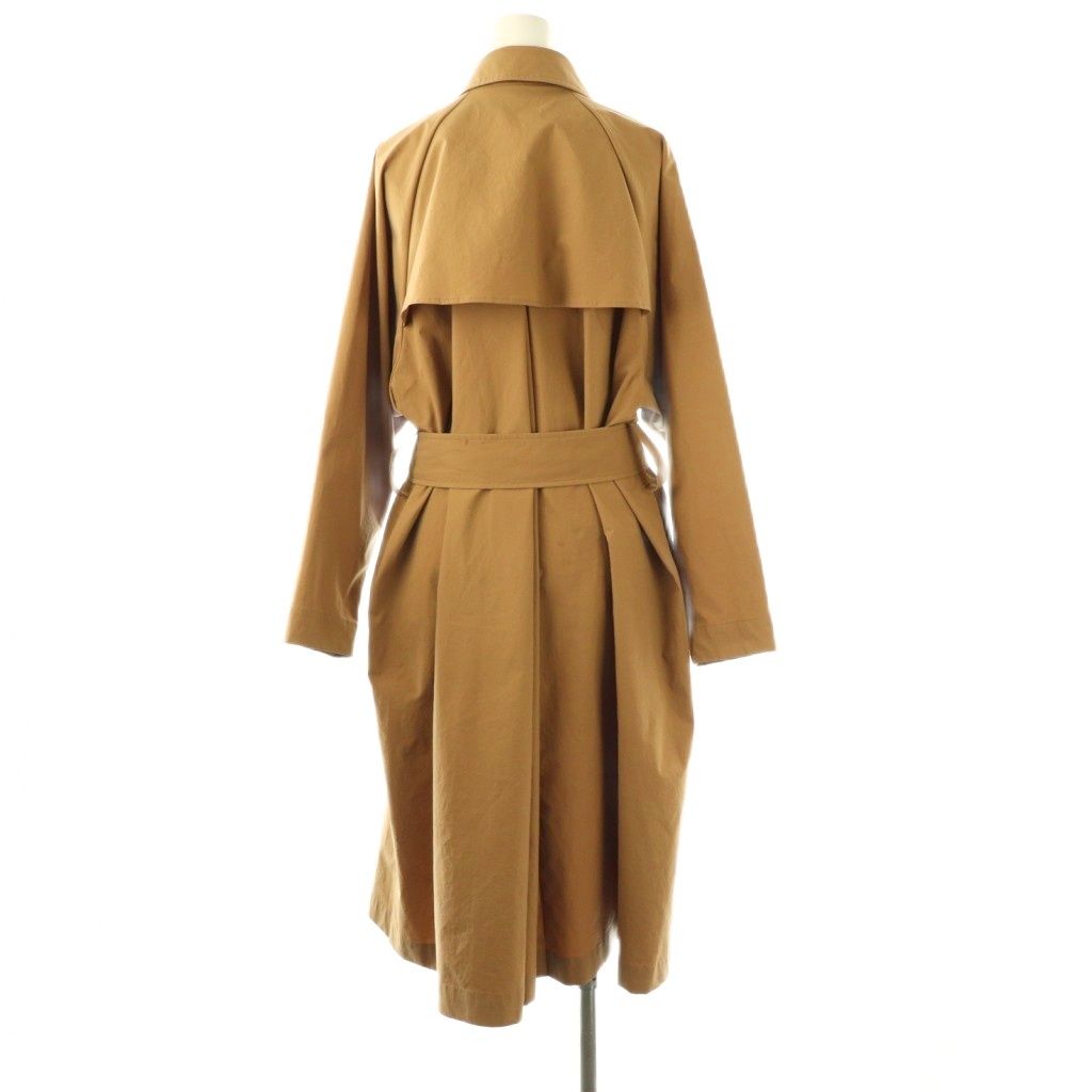 アルアバイル allureville スプリングコート ロング 1 キャメル /HK