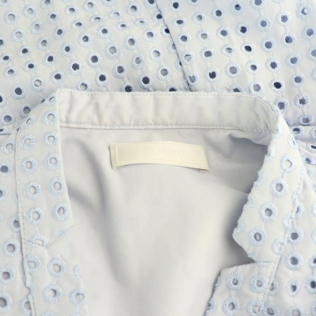 セルフォード CELFORD サーキュラーエンブロイダリーワンピース 38