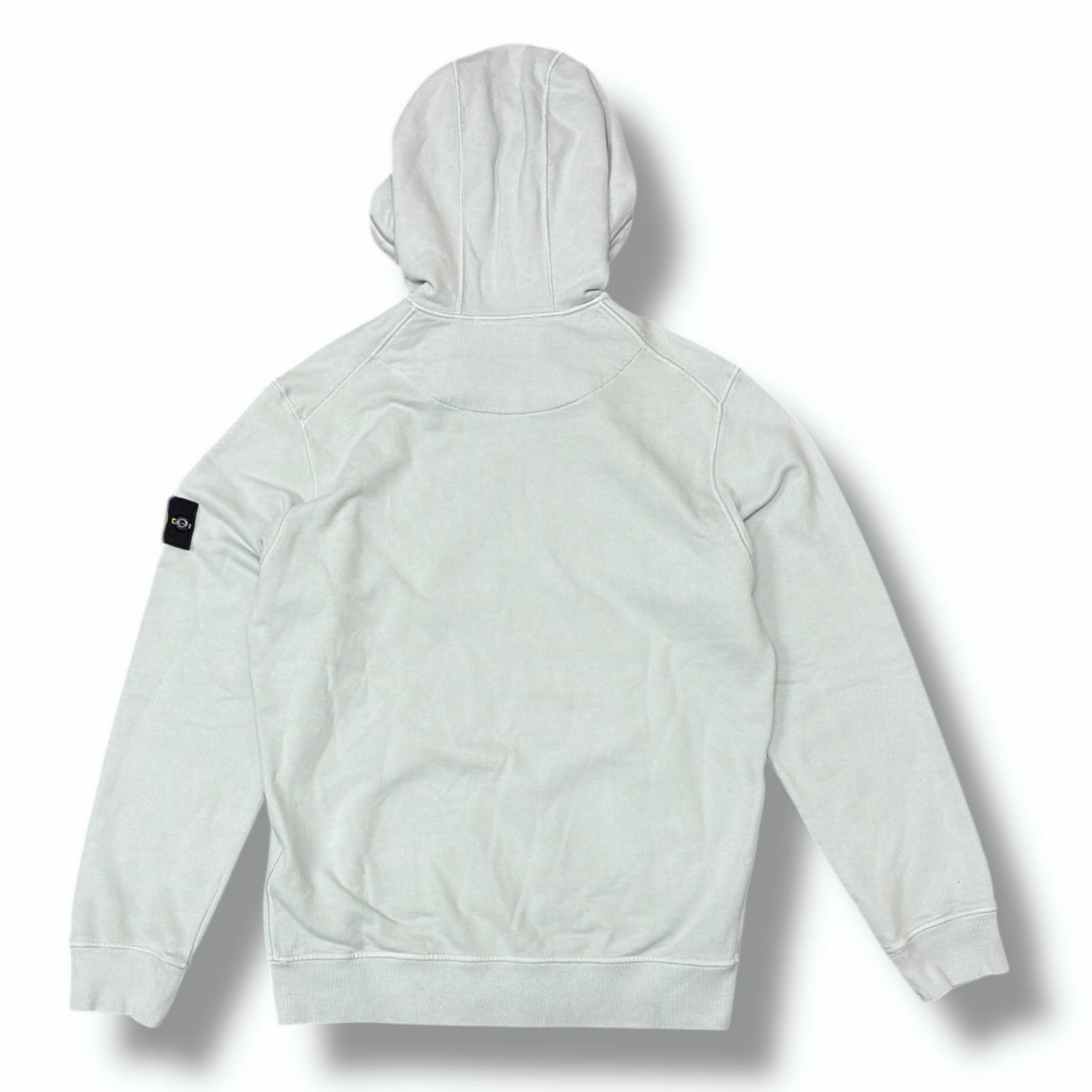 国内正規 STONE ISLAND Zip Hoodie ロゴパッチジップパーカー フーディ