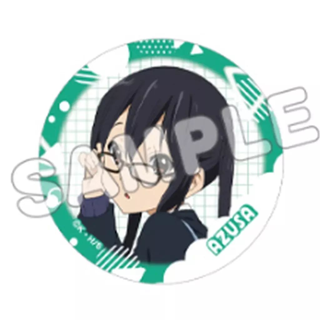 中古】バッジ・ビンズ 4.中野梓 「けいおん! トレーディング缶バッジ