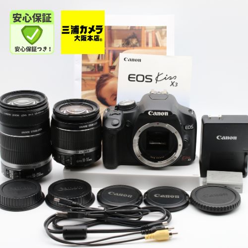 Canon EOS kiss x3 wレンズキット 【公式通販】