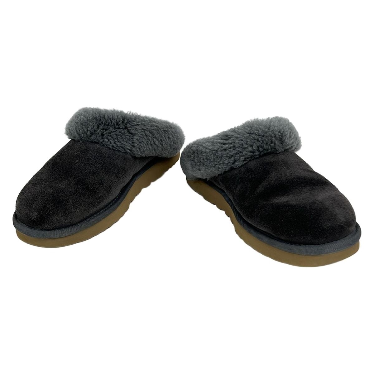 UGG アグ サンダル 23 レディース クラゲット 1115134 ダークグレー サボ ムートン