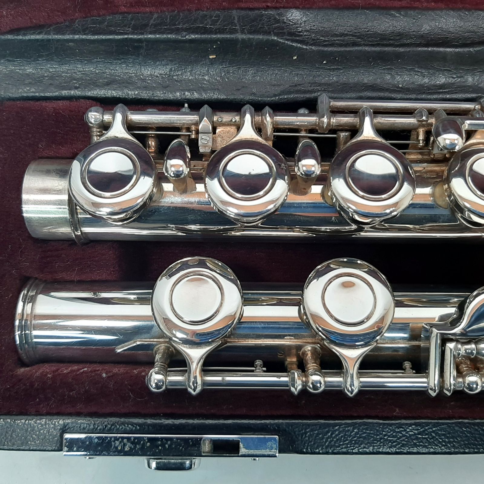 YAMAHA フルート YFL-411 管体銀製 ハードケース・ソフトケース付き