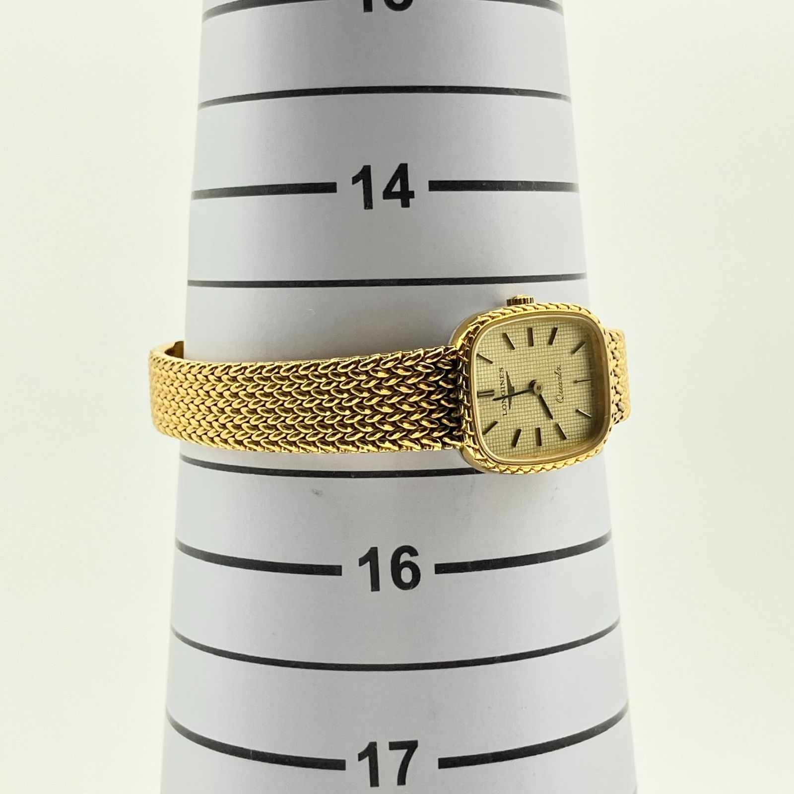 中古】ロンジン LONGINES 腕時計 レディース クォーツ ゴールド 961