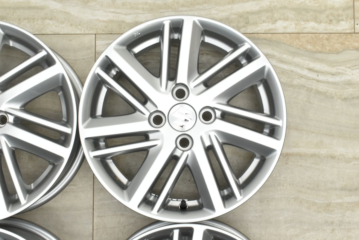 新車外し品】スズキ ソリオ 純正 15in 5J +45 PCD100 4本セット