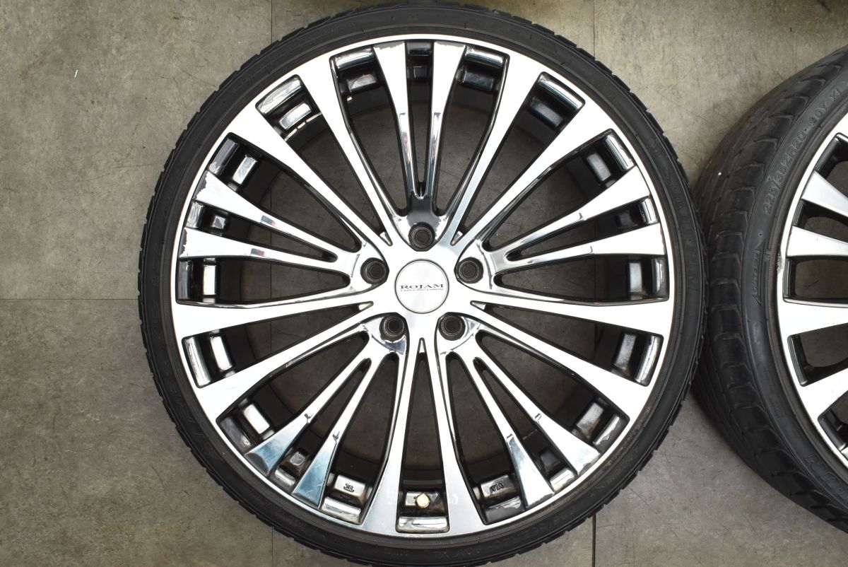 クラウン マークX 等に ROJAM オルタネイティヴ 20 in 8 5 J 35 PCD 114 3 SAILUN ATREZZO ZSR 225 R レクサス IS GS ソアラ