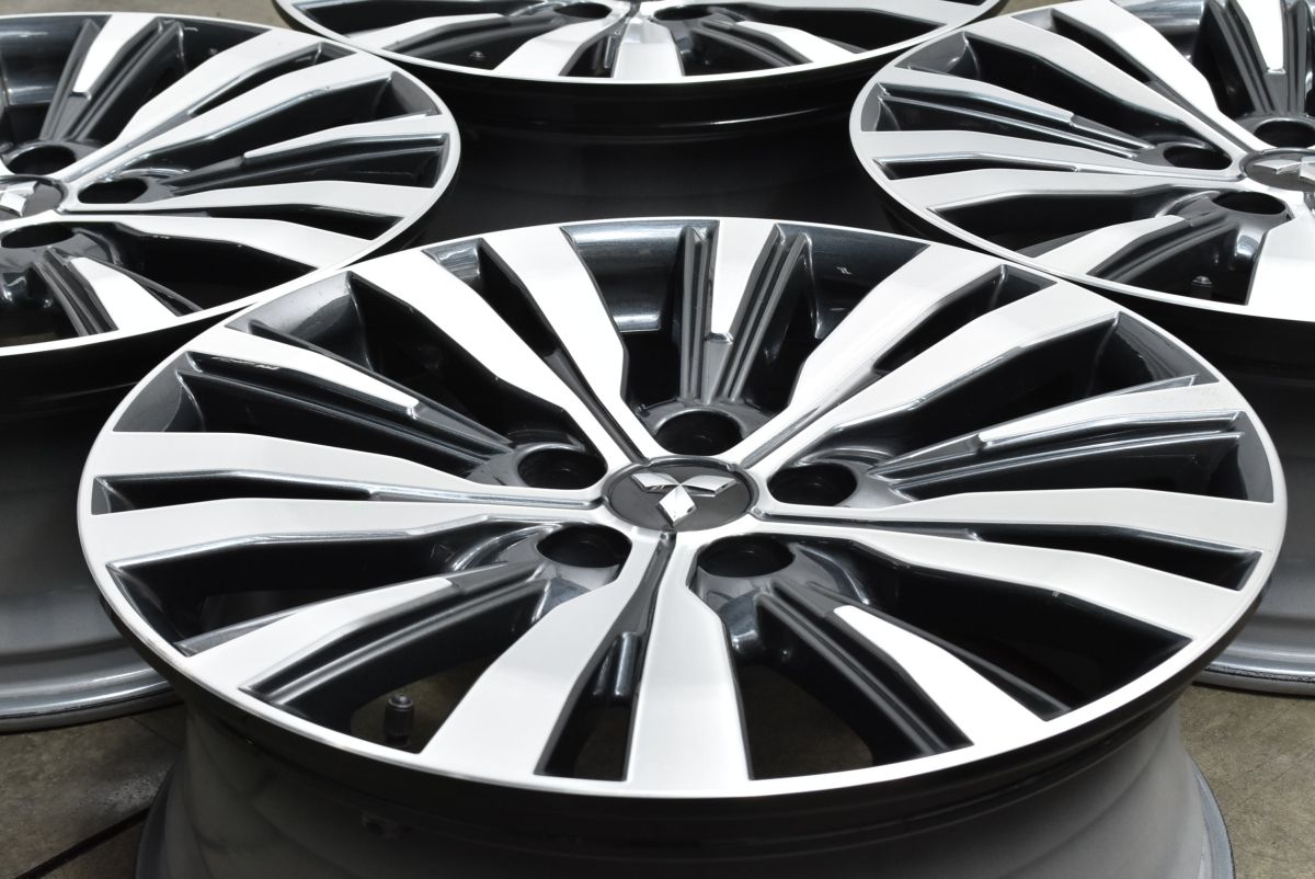 程度良好品 ミツビシ アウトランダー 18 in 7 0 J 38 PCD 114 3 4本セット エクリプスクロス デリカD 5 流用 スタッドレス用