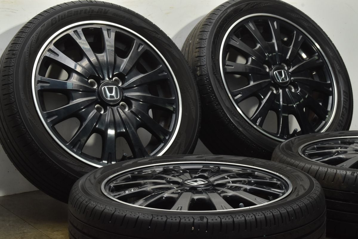 ホイールのみ可 ホンダ N BOX 15 in 4 5 J 45 PCD 100 ヨコハマ ブルーアースRV RV 03 CK 165 55 R ONE WGN 流用