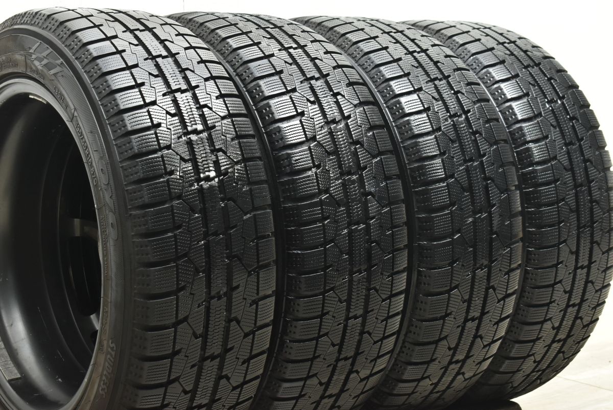  バリ溝 mazda 2流用サイズ マツダ ND ロードスター 16 in 6 5 J 45 PCD 100 トーヨー オブザーブ ガリット GIZ 195 55 R 16インチ タイヤ ホイールセット