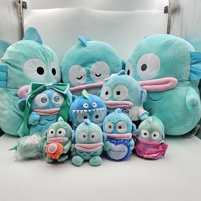 サンリオ ハンギョドン ぬいぐるみ マスコット約60点 まとめ売り セット ハンギョドン ぬいぐるみ サンリオ 6点セット - マスコット まとめ売り