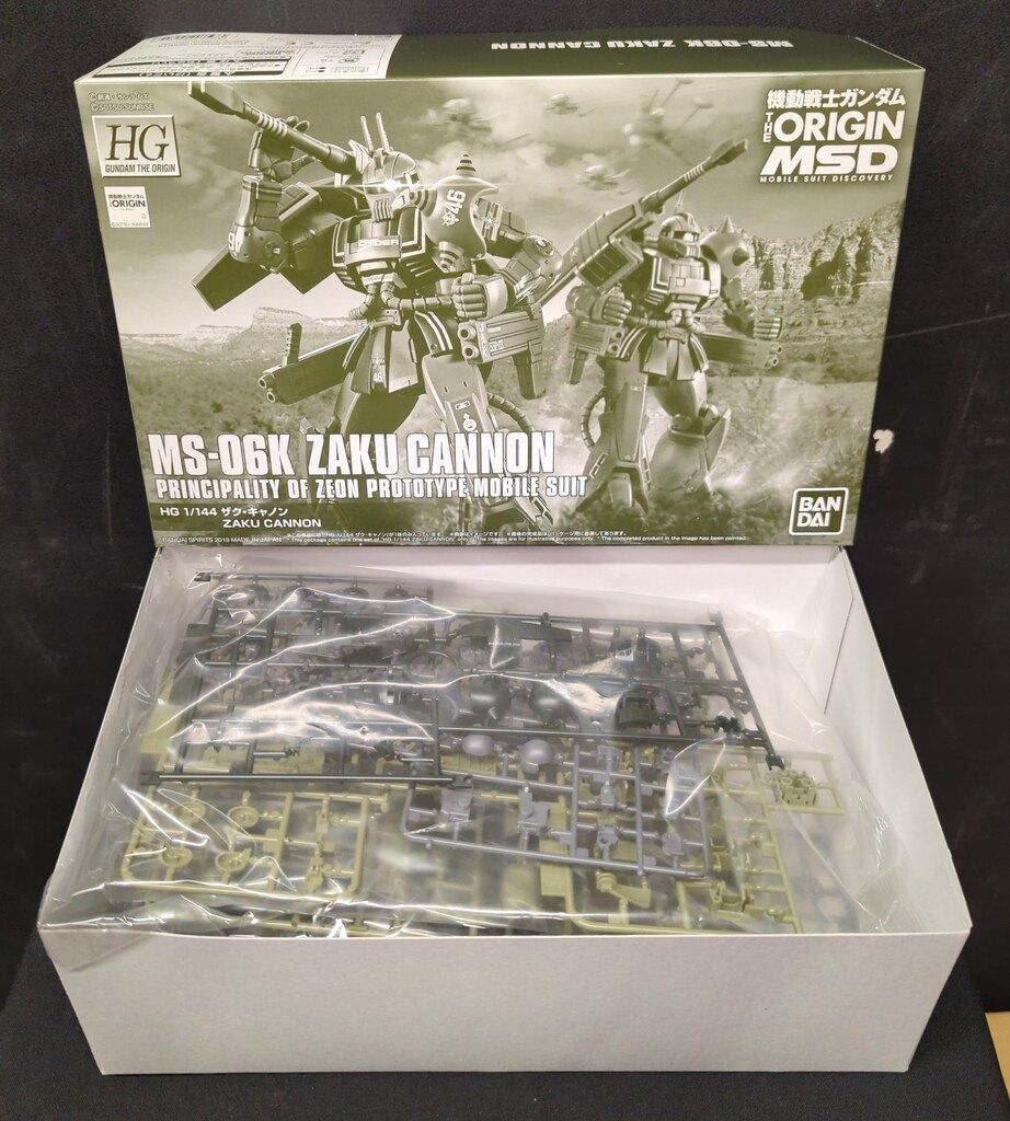 BANDAI SPIRITS HG 1/144 機動戦士ガンダム THE ORIGIN MSD ザク・キャノン