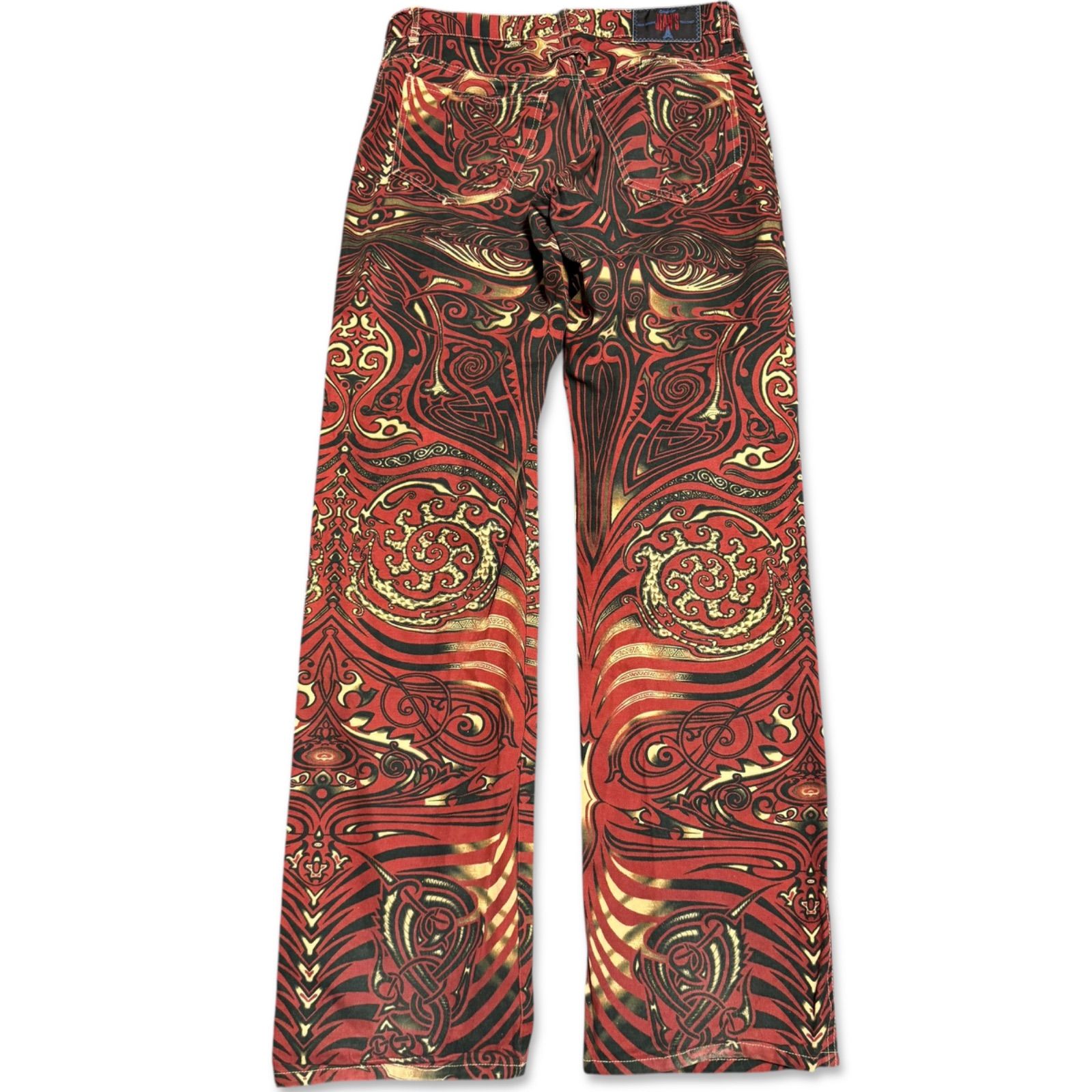 Jean Paul GAULTIER JEAN'S ジャンポールゴルチエジーンズ 総柄パンツ