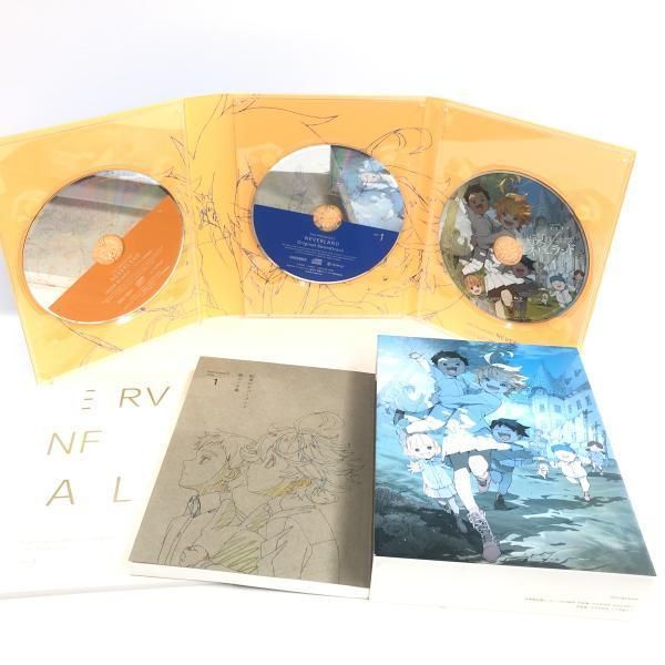 DVD 【※※※】[全3巻セット]約束のネバーランド 1~3(完全生産