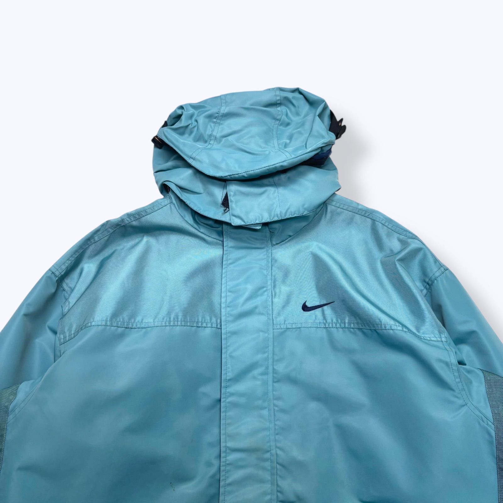 nike acg tech nylon jacket y2k ドローコード nike acg tech nylon jacket 青 Nike ACG Sky Blue Gore-Tex Jacket