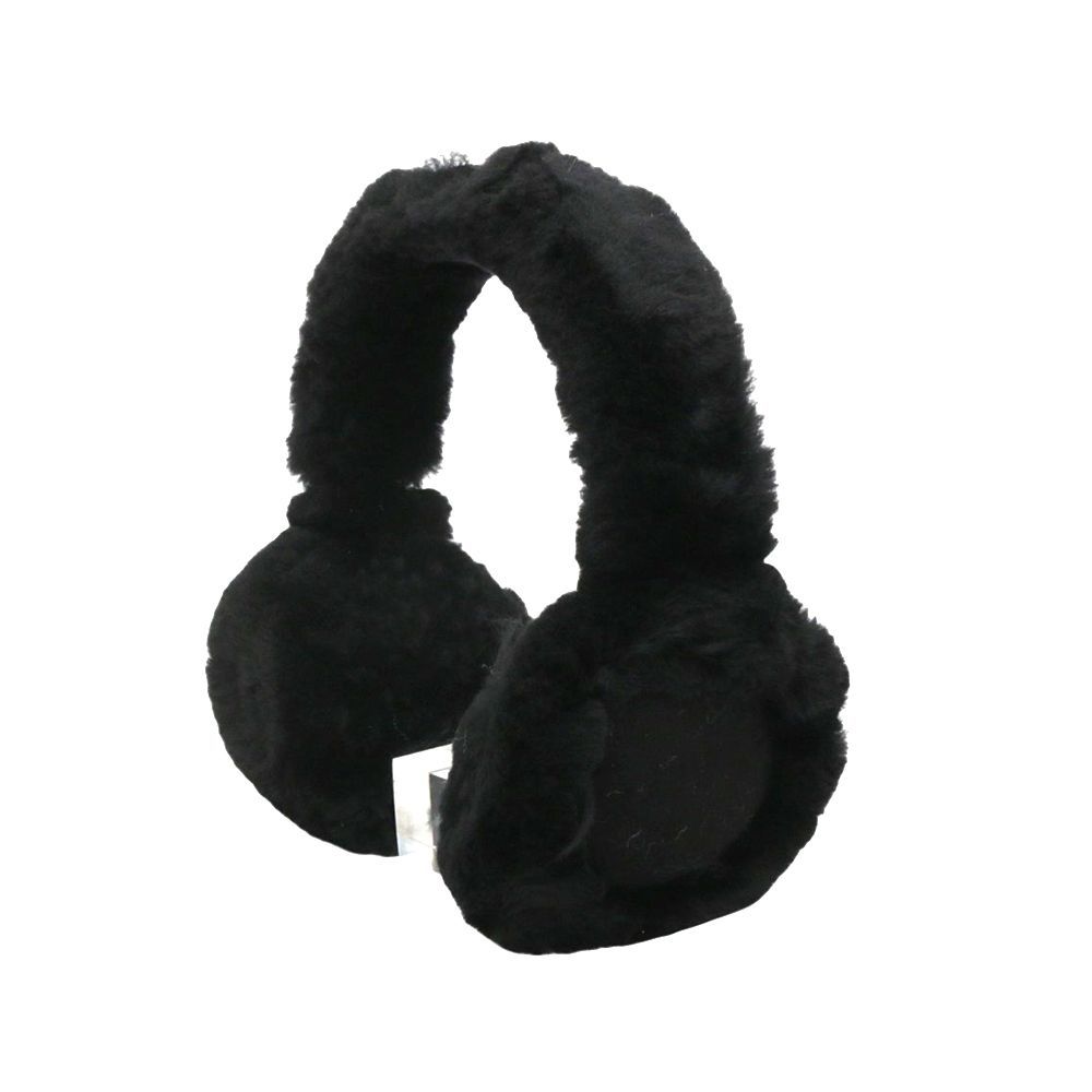 ギフト対応可 アグ UGG Sheepskin Wireless Earmuff Bluetooth搭載 ワイヤレスヘッドホン イヤーマフ 耳当て レディース ブラック おしゃれ ブランド 記念 プレゼント ギフト
