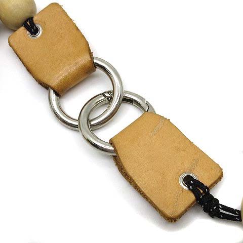 アウトレット Nodzoku LOOP WOOD ウッド ウォレットチェーン レザー